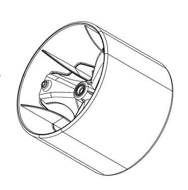 Triad performance POM Slick Wheel Sleeve (SINGLE) - Image 2