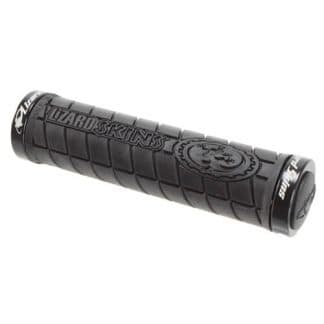 Lizard Skins -LOGO- Lock On Grips BLACK