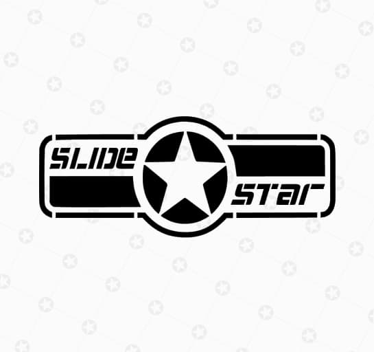 Flying Stencil Sticker
