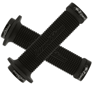 Lizard Skins <br />  EXPERT MACHINE Lock On Grips<br /> BLACK