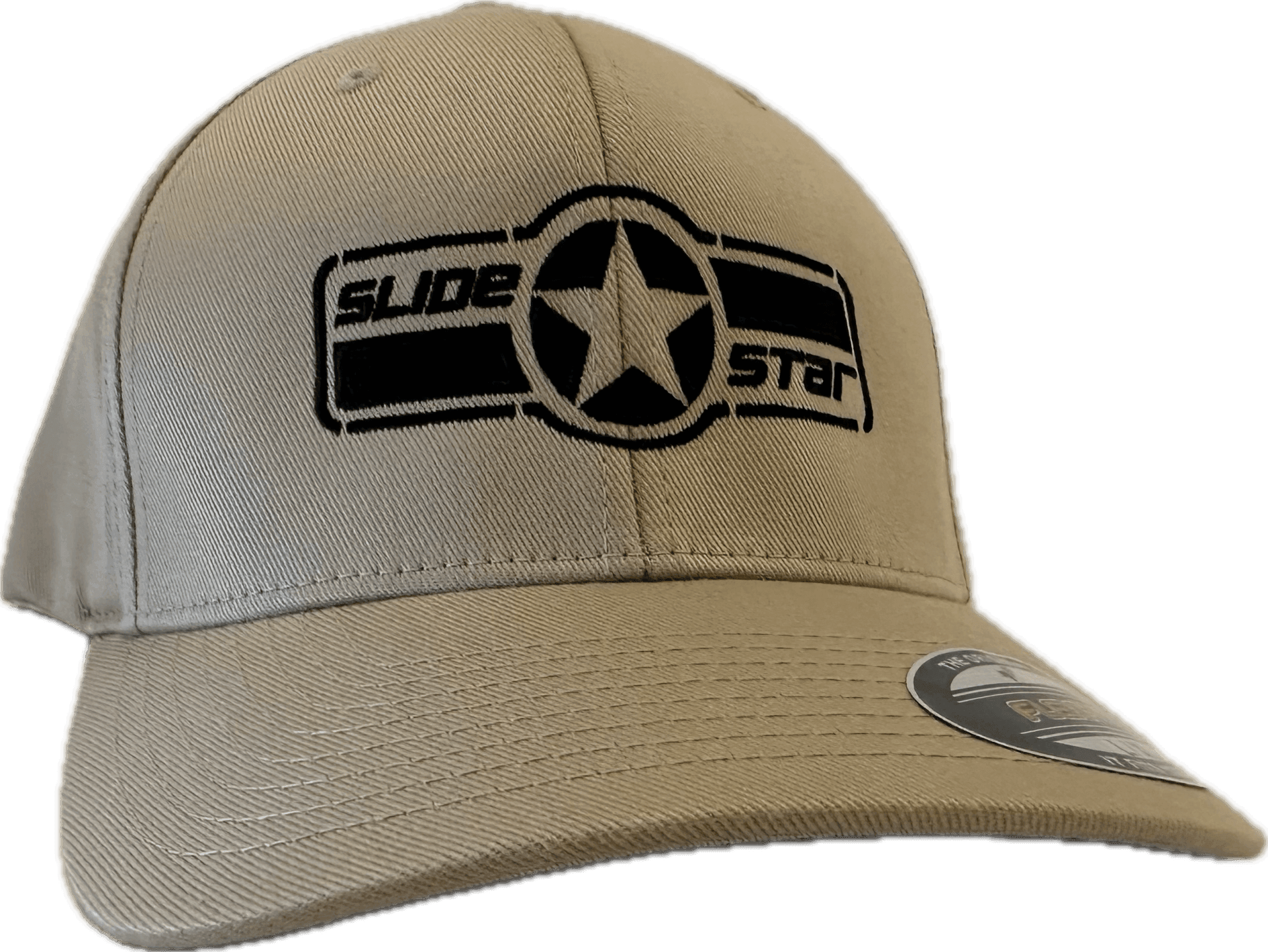 Slide Star Stencil Star Flexfit™ Hat - Image 3