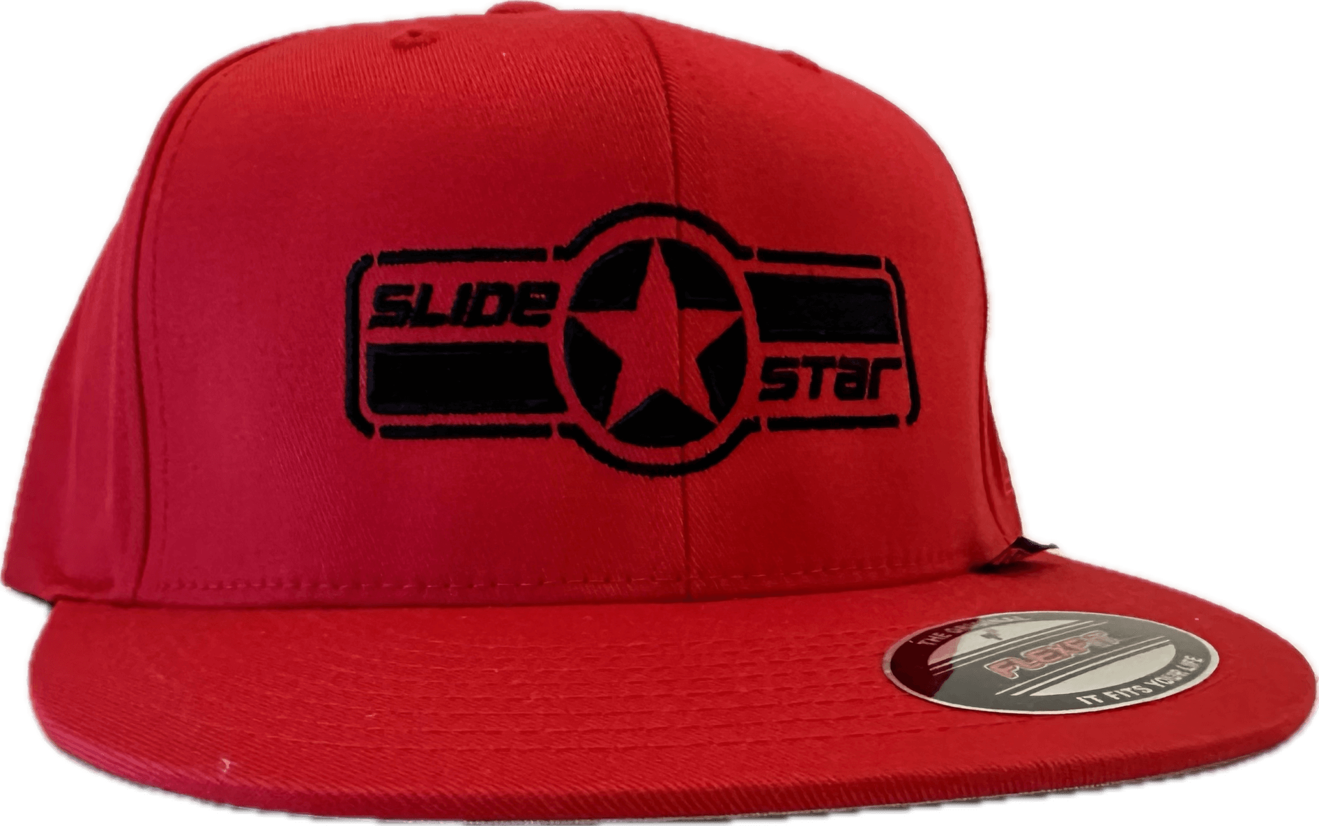 Slide Star Stencil Star Flexfit™ Hat - Image 2