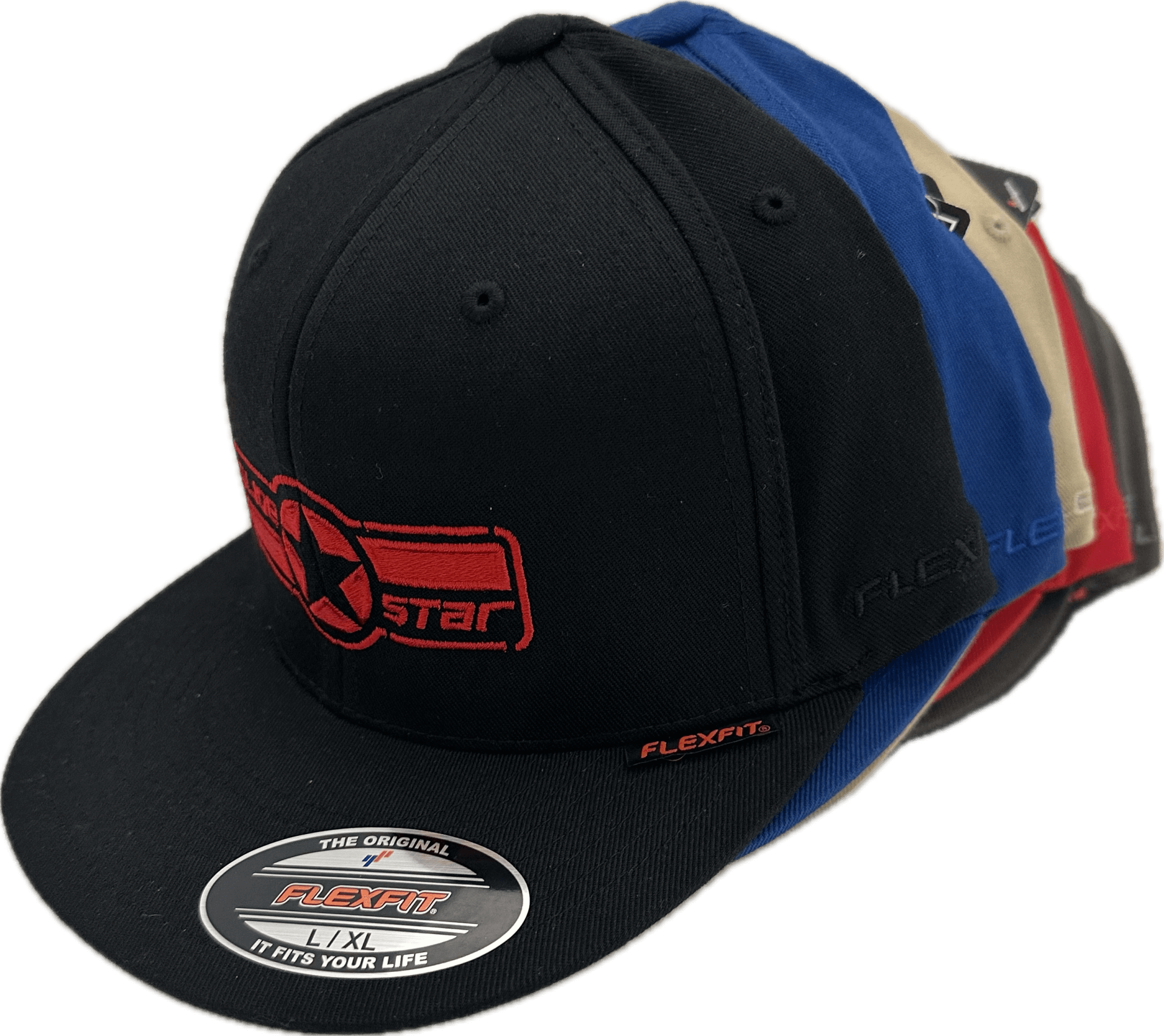 Slide Star Stencil Star Flexfit™ Hat