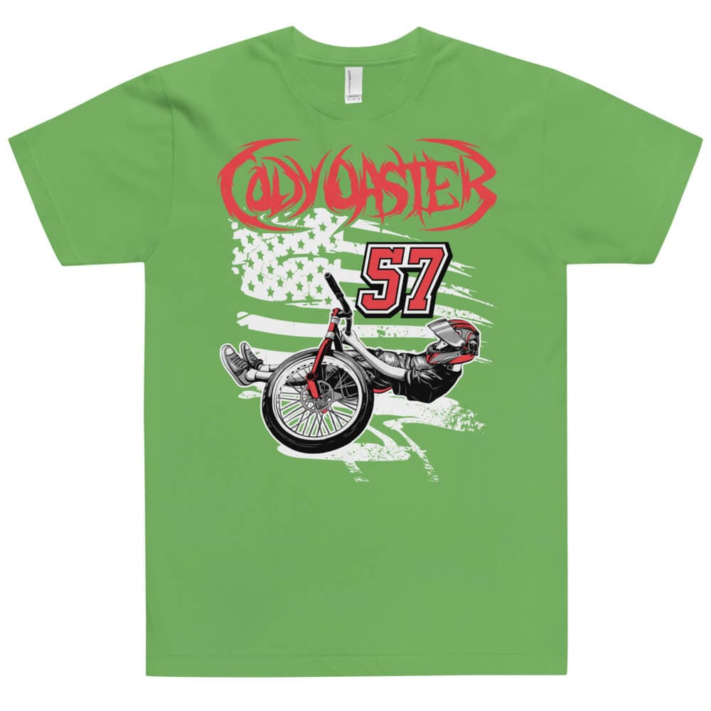 CODY “ScareCrow” OASTER White Flag T-Shirt - Image 6