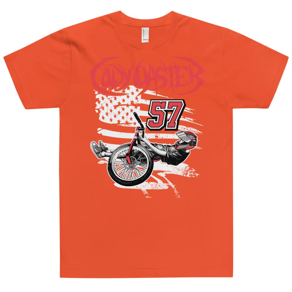 CODY “ScareCrow” OASTER White Flag T-Shirt - Image 9