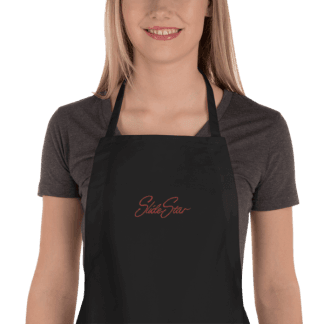 Embroidered Sharpie Slide Star Apron