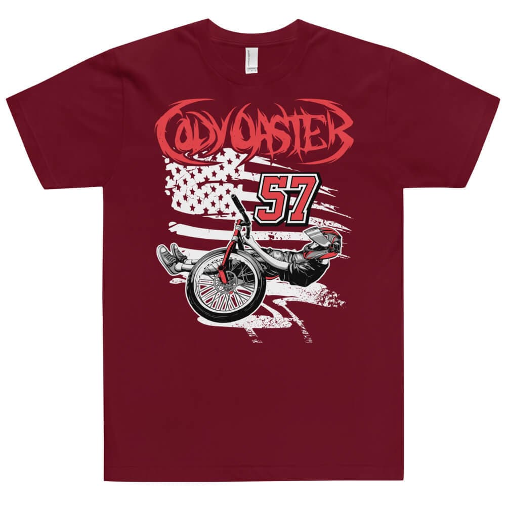 CODY “ScareCrow” OASTER White Flag T-Shirt - Image 10
