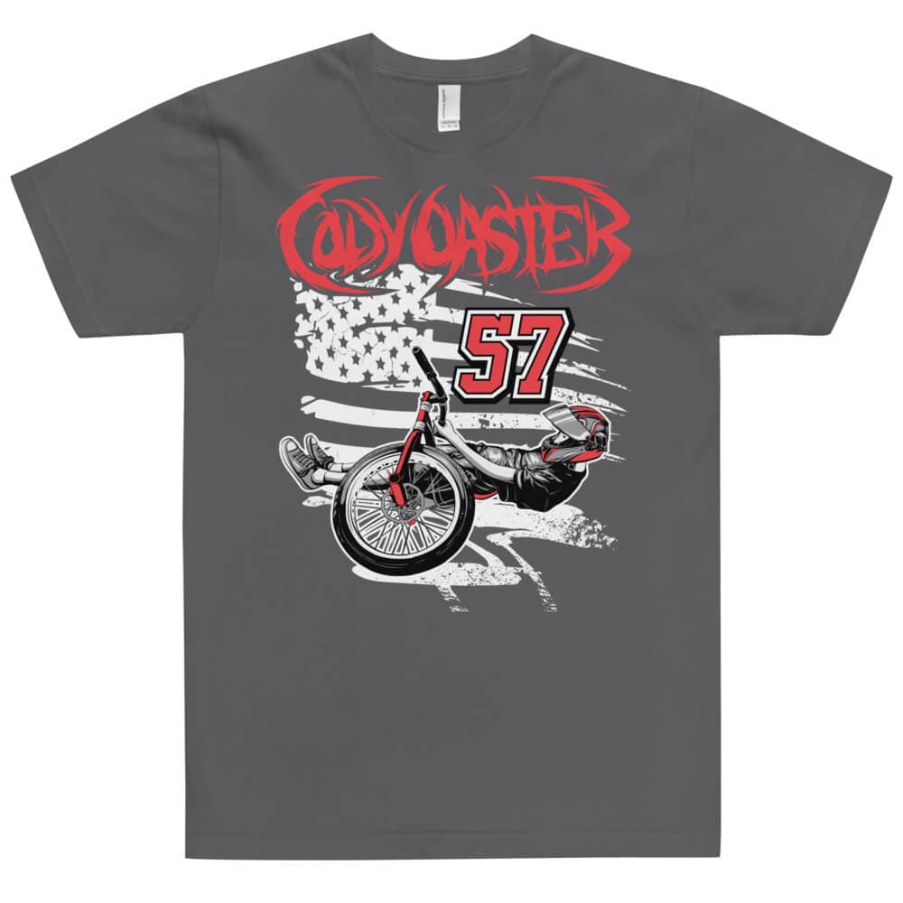 CODY “ScareCrow” OASTER White Flag T-Shirt - Image 4