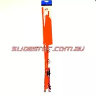 3 Piece Fluro Orange Safety Flag