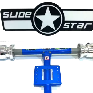 Full Axle Kit ( steel ) with Edwards Futura Kart Wheels to fit Huffy Slider™