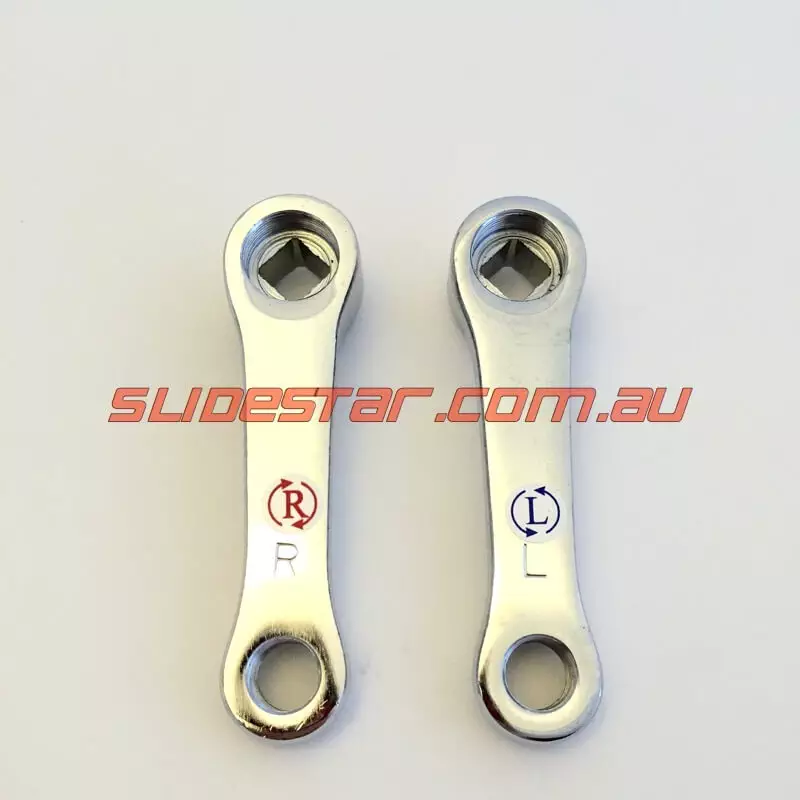 Steel Chrome Cranks -75mm - Image 2