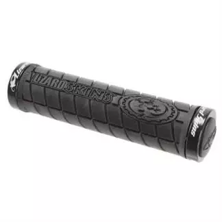 Lizard Skins -LOGO- Lock On Grips BLACK