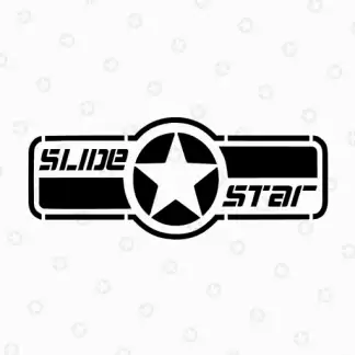 Flying Stencil Sticker