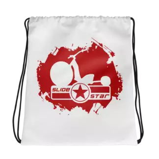 Wet Paint Drawstring Bag