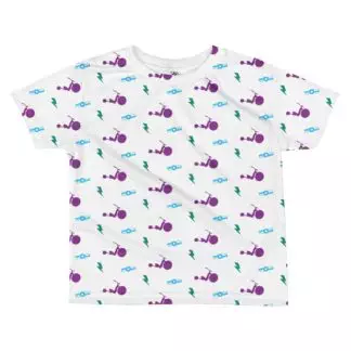 Little Sliders Purple & Blue Tee