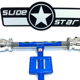 Full Axle Kit ( steel ) with Edwards Futura Kart Wheels to fit Huffy Slider™