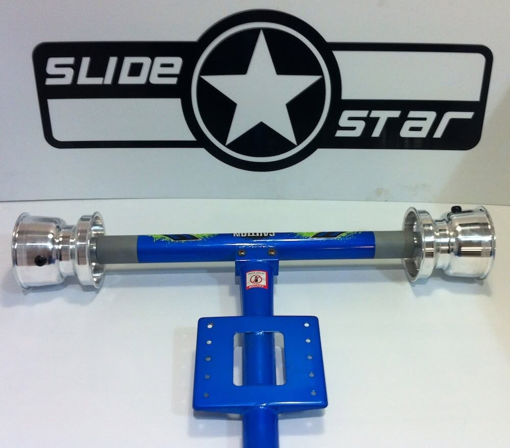 Full Axle Kit ( steel ) with Edwards Futura Kart Wheels to fit Huffy Slider™ - Image 3