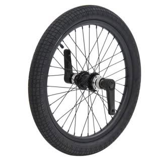 Triad Dynasty front pedal Wheel - Black