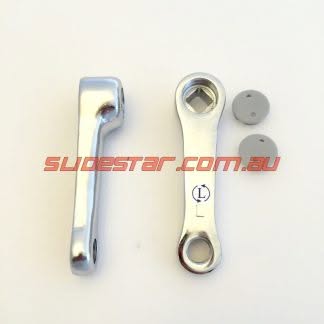 Steel Chrome Cranks -75mm