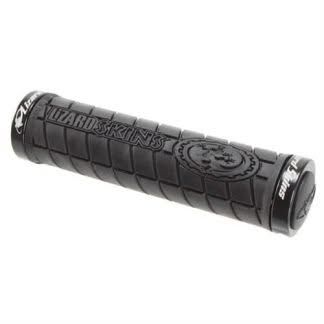 Lizard Skins -LOGO- Lock On Grips BLACK