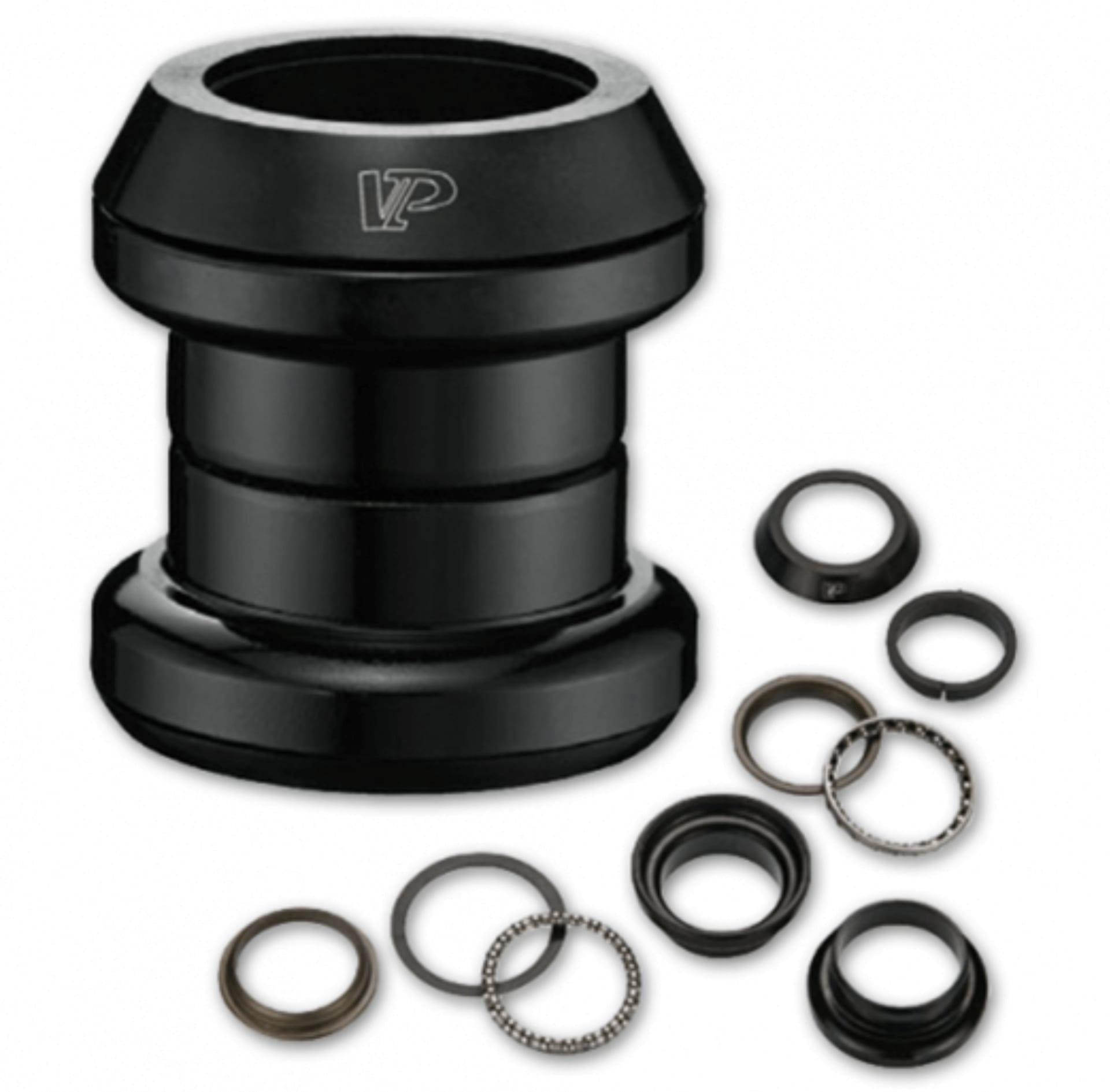 VP 1-1/8 Threadless A-Headset <br/>with Cable through Cap and bolt - Image 4