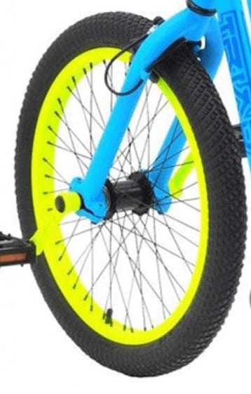 DIRECT install Yellow Triad Cartel Wheel for Huffy Stock Fork - Image 4