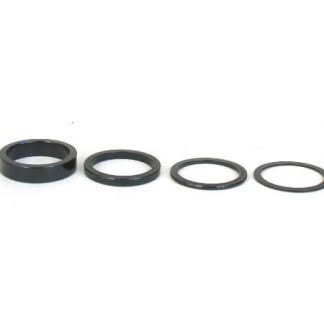 1-1/8th Stem SPACERS "O/S" 4 Pack BLK