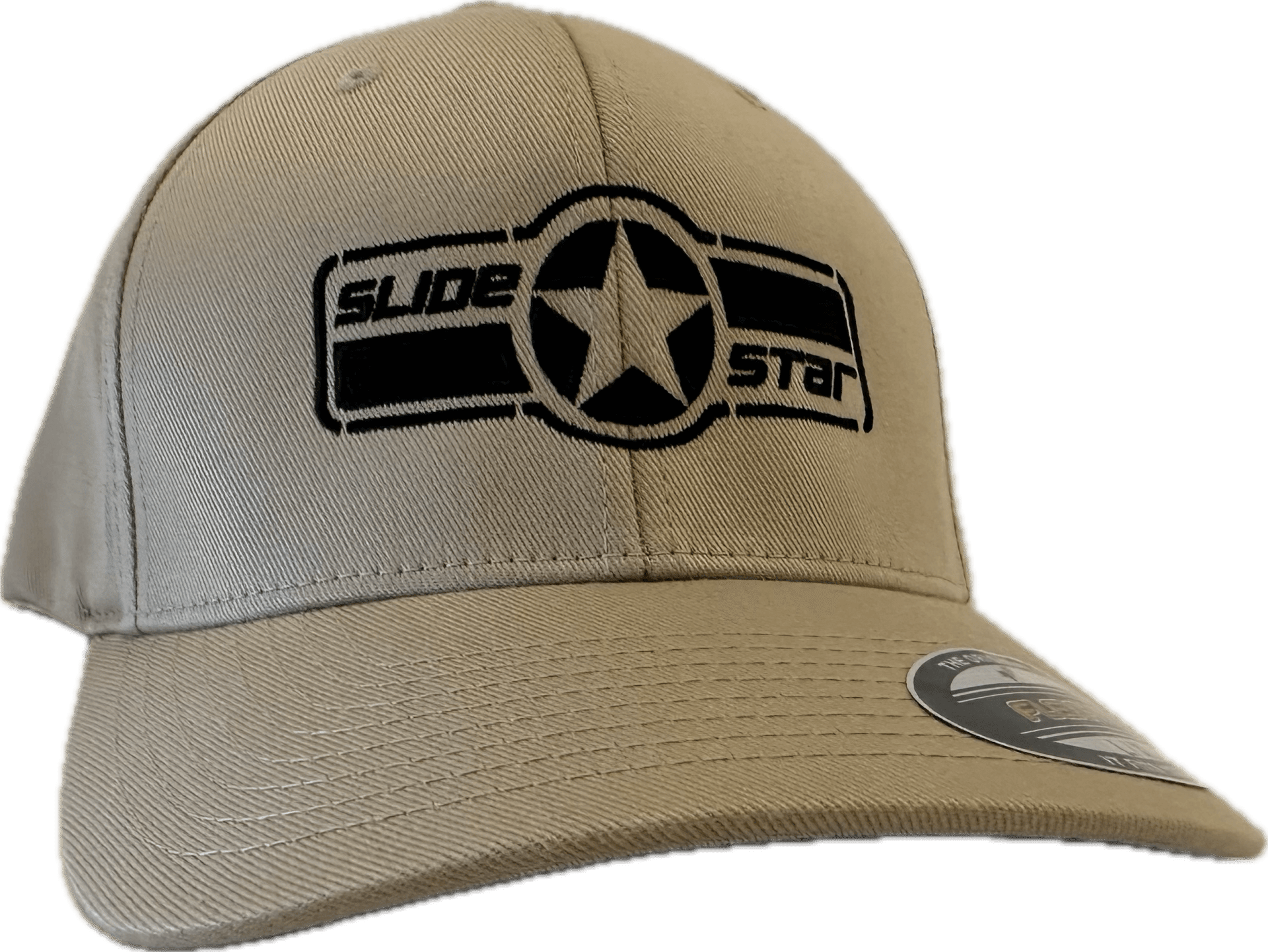 Slide Star Stencil Star Flexfit™ Hat - Image 3