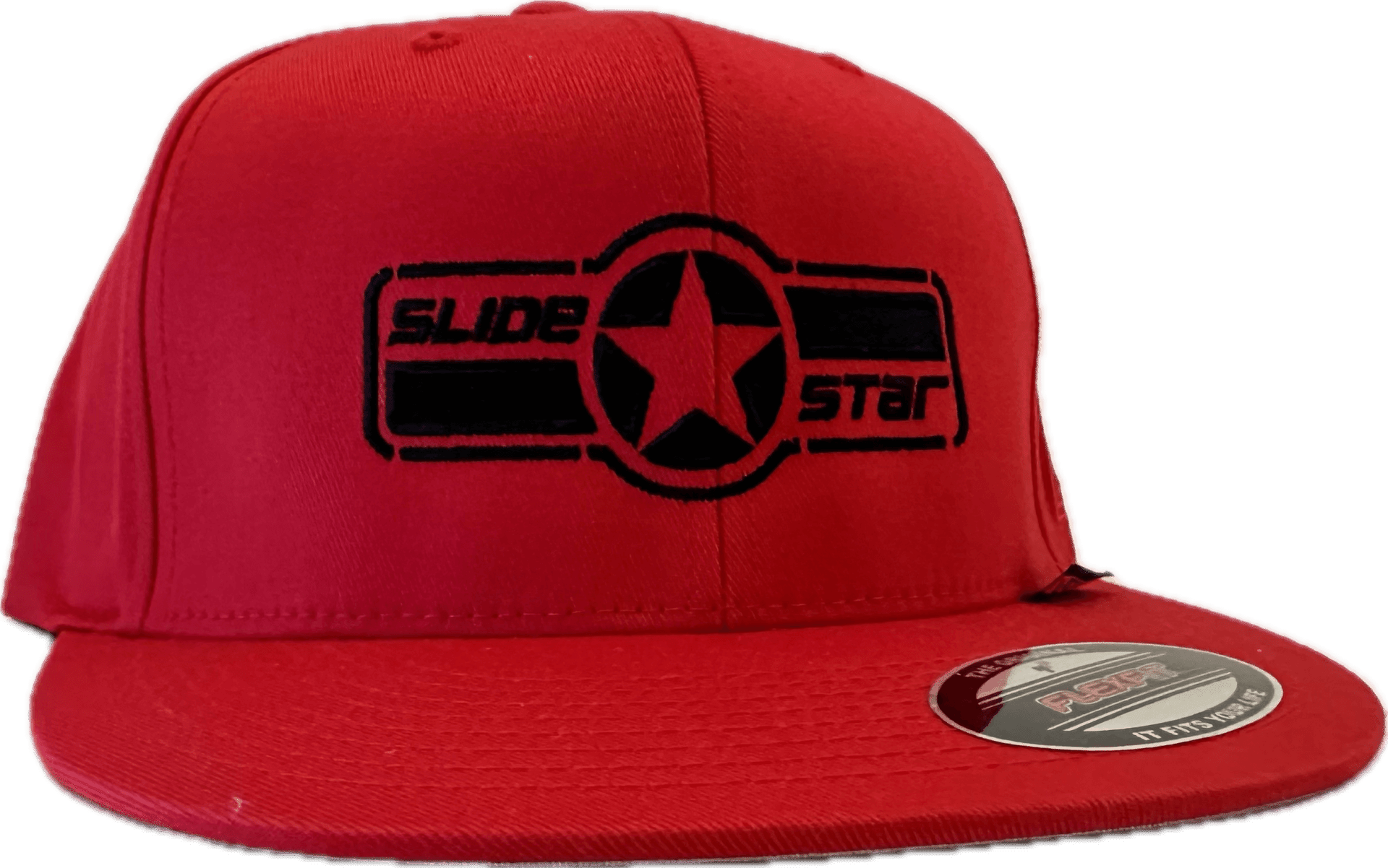 Slide Star Stencil Star Flexfit™ Hat - Image 2