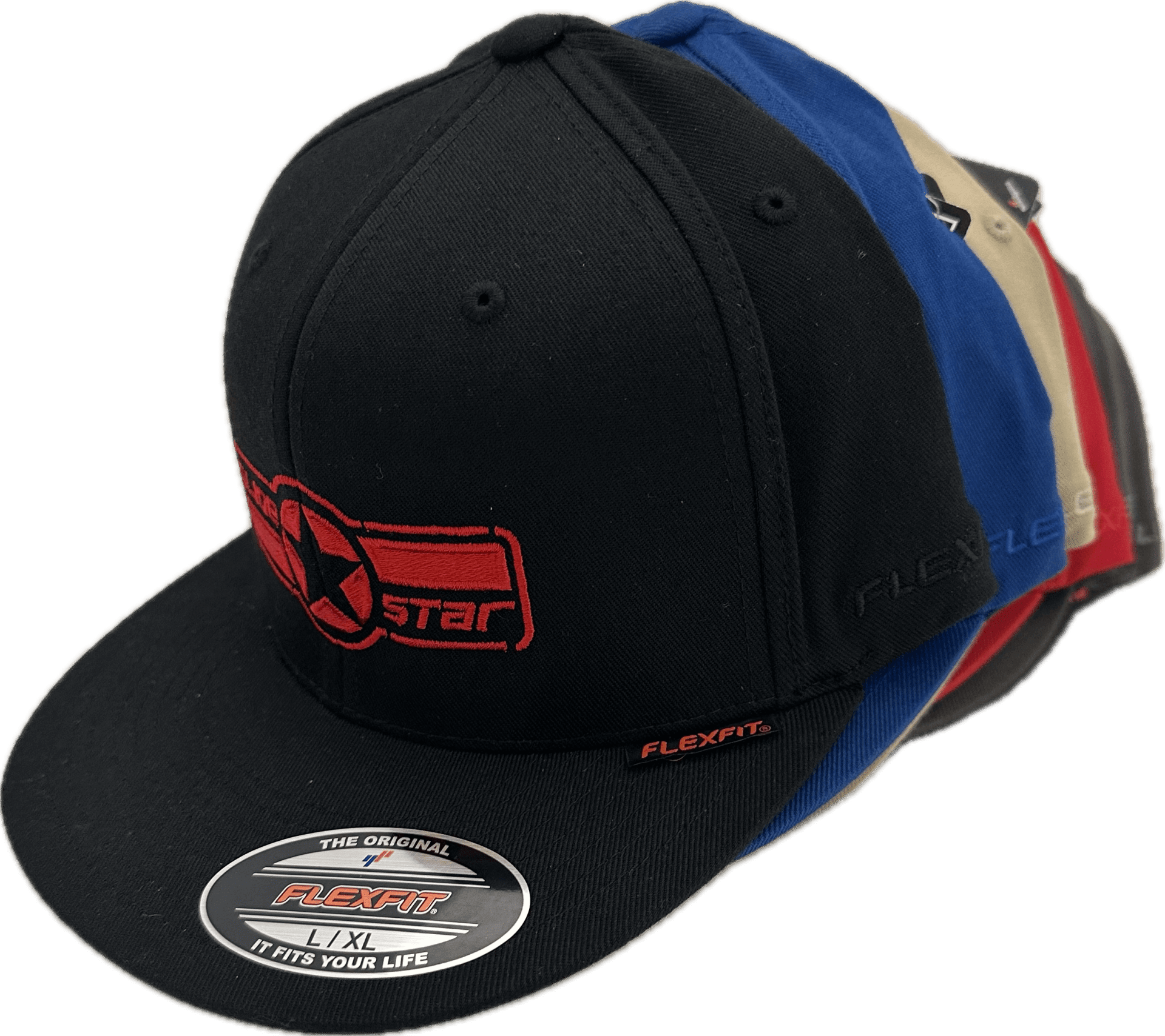 Slide Star Stencil Star Flexfit™ Hat