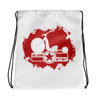 Wet Paint Drawstring Bag