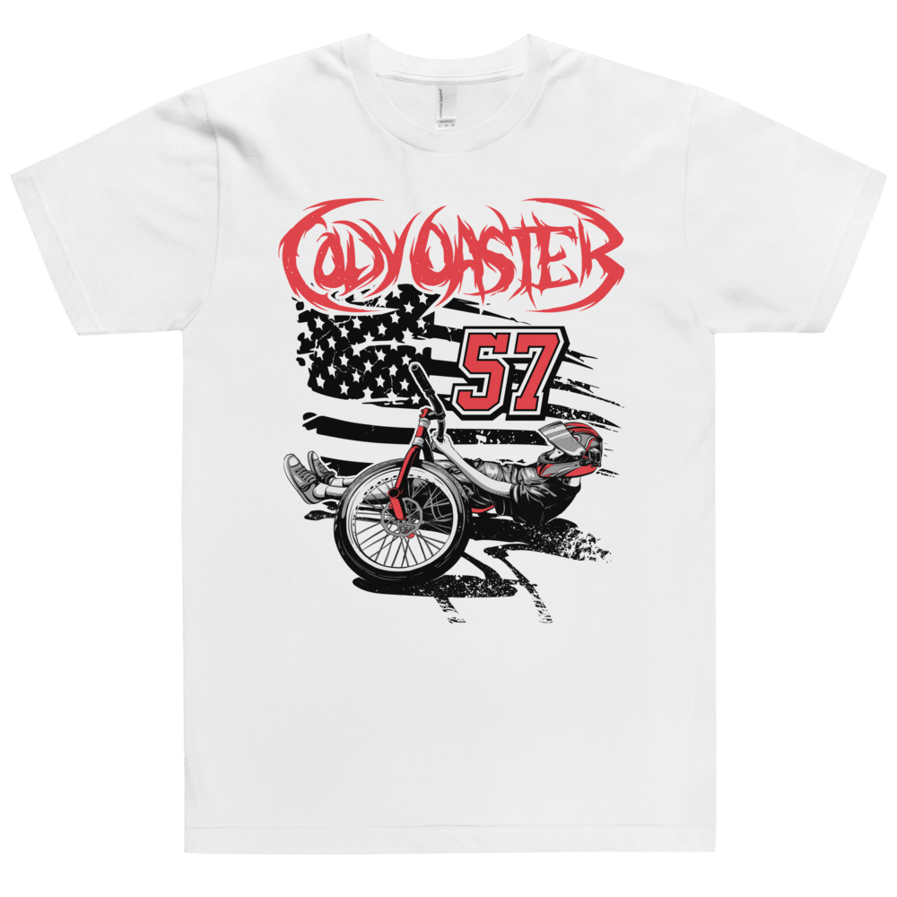 CODY “ScareCrow” OASTER Black Flag T-Shirt