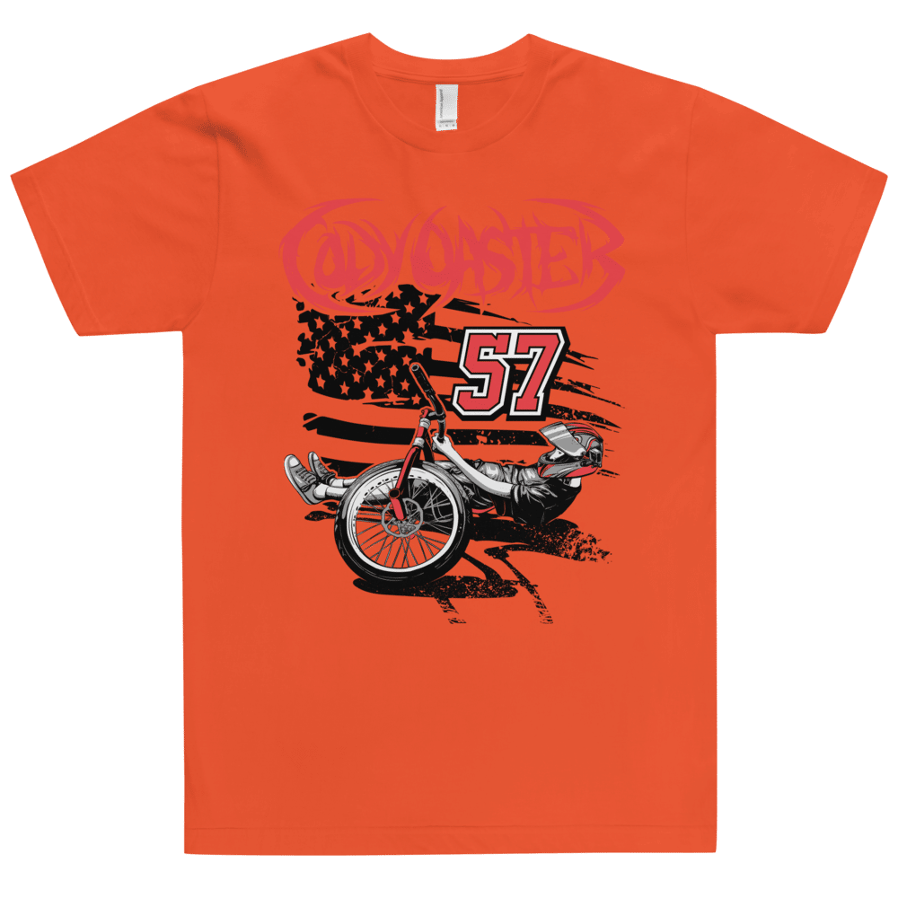 CODY “ScareCrow” OASTER Black Flag T-Shirt - Image 7