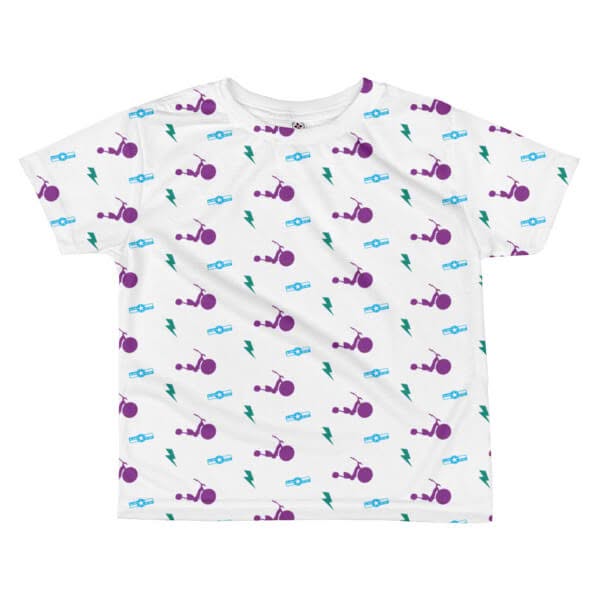 Little Sliders Purple & Blue Tee