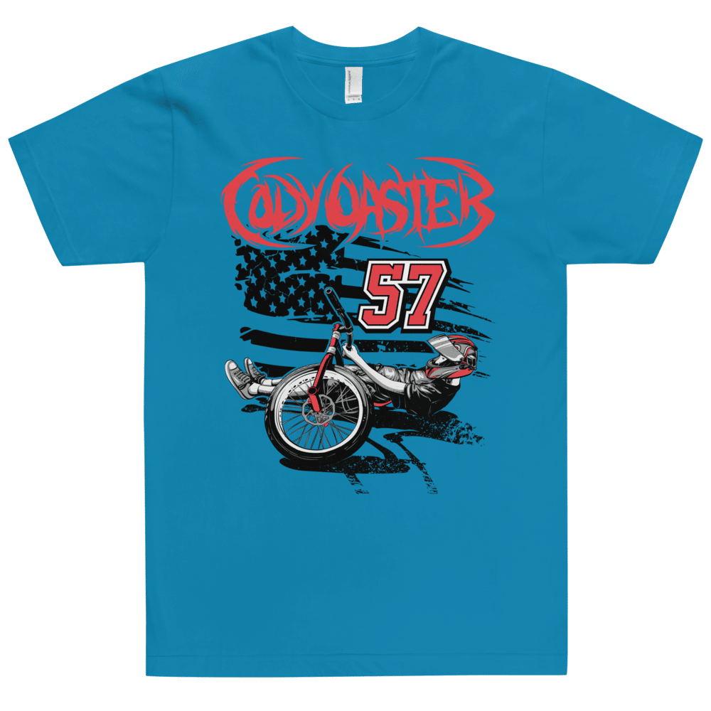 CODY “ScareCrow” OASTER Black Flag T-Shirt - Image 6
