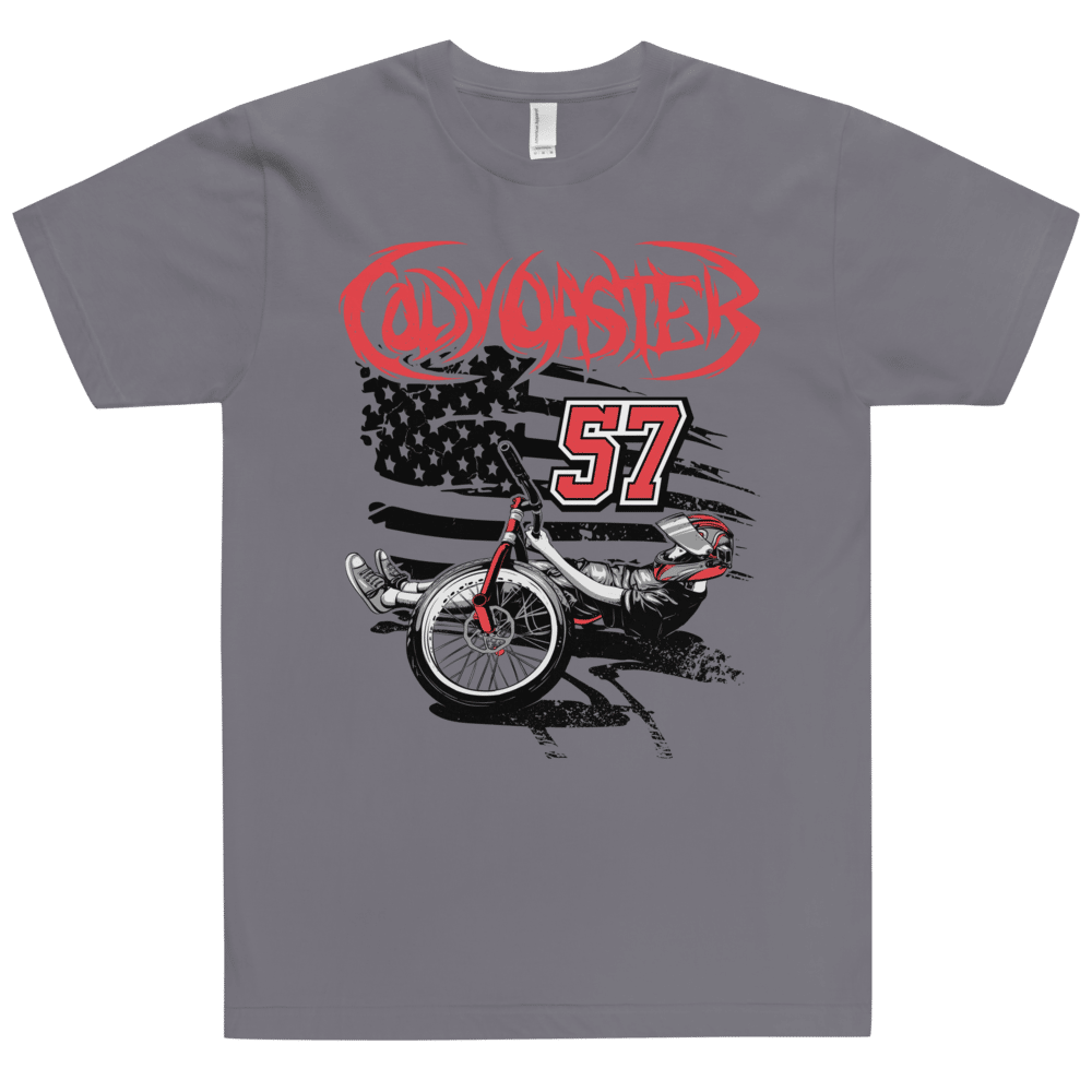 CODY “ScareCrow” OASTER Black Flag T-Shirt - Image 3